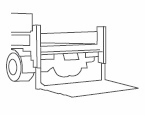 特殊車両のイラスト