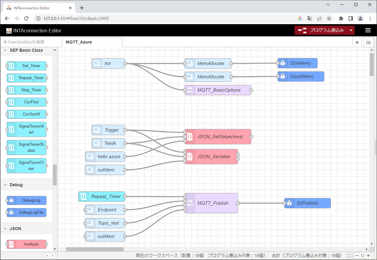 INTAconnection® Editor